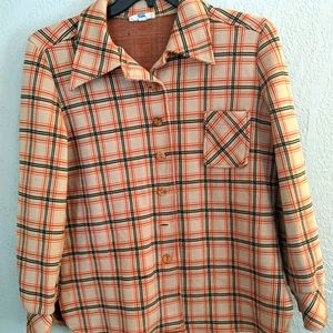 Vintage Plaid Jacket